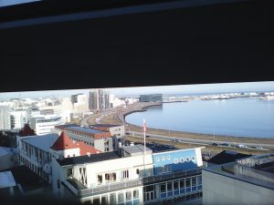 Vue de notre chambre